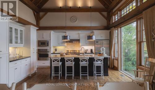 103 Hoggard Court, Blue Mountains, ON - Indoor Photo Showing Kitchen With Double Sink With Upgraded Kitchen