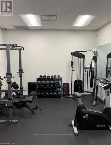 215 - 308 Lester Street, Waterloo, ON - Indoor Photo Showing Gym Room