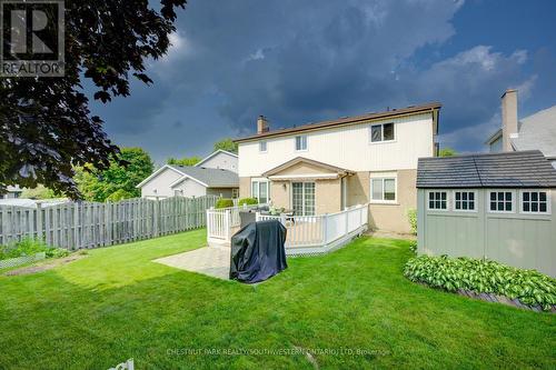 95 Sprucedale Crescent, Kitchener, ON - Outdoor With Backyard