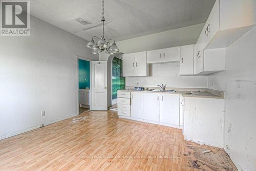 245 Ainslie Street S, Cambridge, ON - Indoor Photo Showing Kitchen With Double Sink