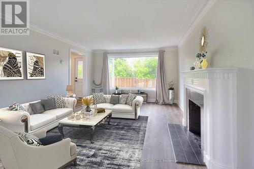 23 James Street N, Waterloo, ON - Indoor Photo Showing Living Room With Fireplace