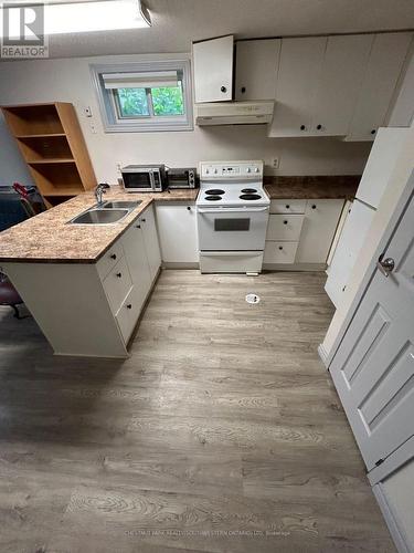 1121 Trafalgar Street, London, ON - Indoor Photo Showing Kitchen With Double Sink