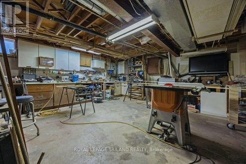 6152 Bostwick Road, Central Elgin (Union), ON - Indoor Photo Showing Basement