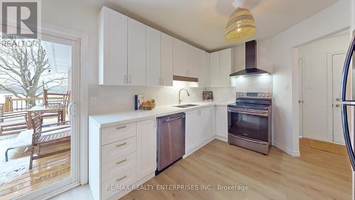 93 Riverlea Road, Brock, ON - Indoor Photo Showing Kitchen With Double Sink