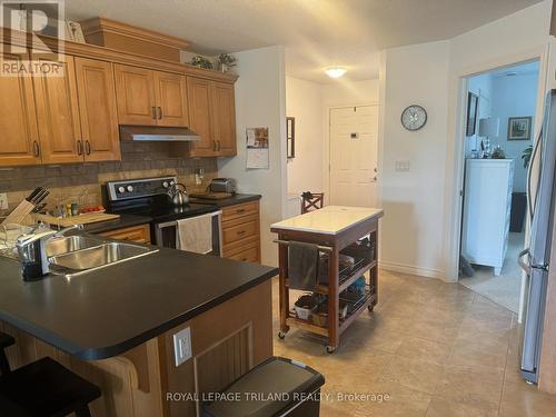 230 Walker Street, Southwest Middlesex (Glencoe), ON - Indoor Photo Showing Kitchen With Double Sink