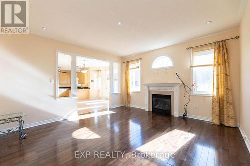 11 Cairnburg Drive, Brampton, ON - Indoor Photo Showing Living Room With Fireplace