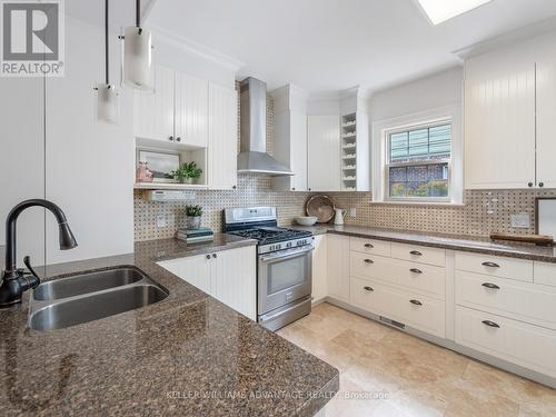 122 Rainsford Road, Toronto, ON - Indoor Photo Showing Kitchen With Double Sink