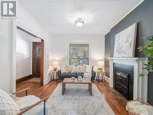 122 Rainsford Road, Toronto, ON - Indoor Photo Showing Living Room With Fireplace