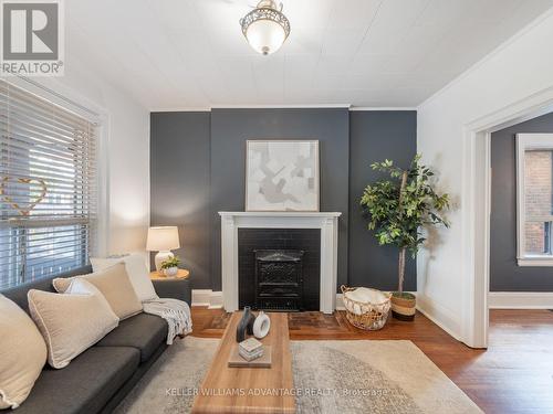 122 Rainsford Road, Toronto, ON - Indoor Photo Showing Living Room With Fireplace