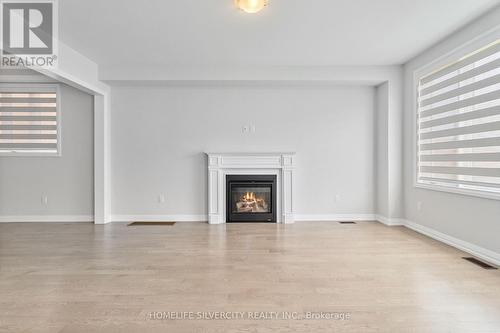 766 Sobeski Avenue, Woodstock, ON - Indoor Photo Showing Living Room With Fireplace