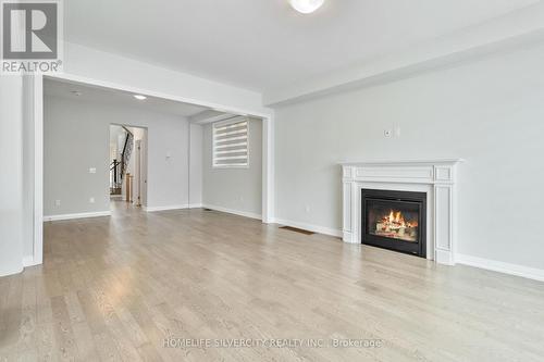 766 Sobeski Avenue, Woodstock, ON - Indoor Photo Showing Living Room With Fireplace