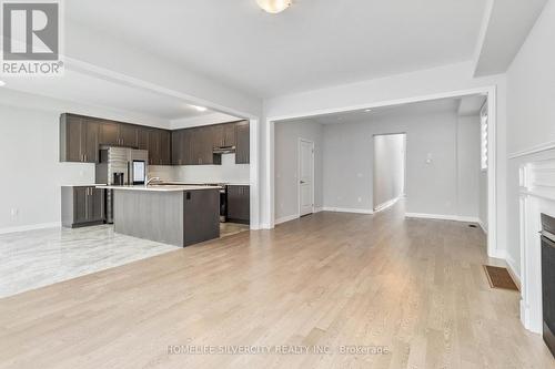 766 Sobeski Avenue, Woodstock, ON - Indoor Photo Showing Kitchen With Fireplace