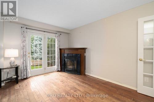 22 Stephensen Court, Brampton, ON - Indoor Photo Showing Living Room With Fireplace