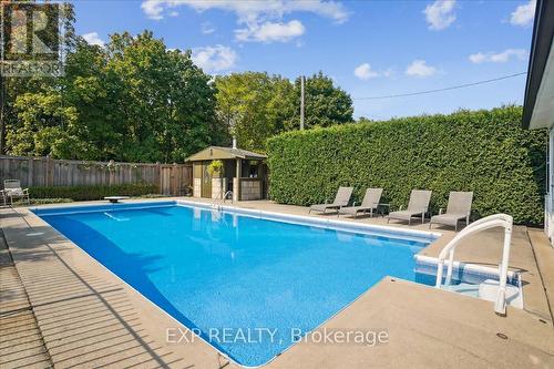 70 Country Club Drive, Hamilton, ON - Outdoor With In Ground Pool With Backyard