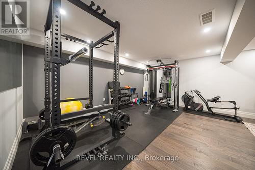 21 Tedley Boulevard, Brantford, ON - Indoor Photo Showing Gym Room