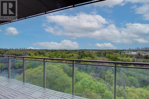 1209 - 1665 The Collegeway, Mississauga, ON - Outdoor With Balcony With View