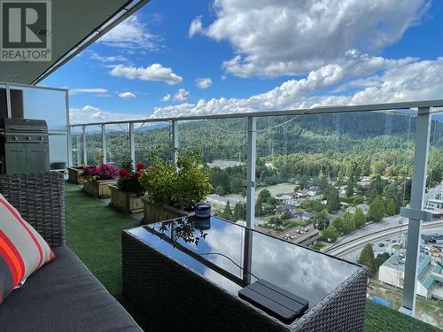 2609 652 Whiting Way, Coquitlam, BC - Outdoor With Balcony With View