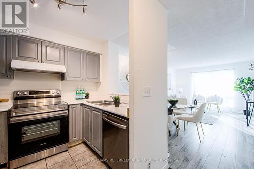 703 - 11 Lee Centre Drive, Toronto, ON - Indoor Photo Showing Kitchen With Double Sink