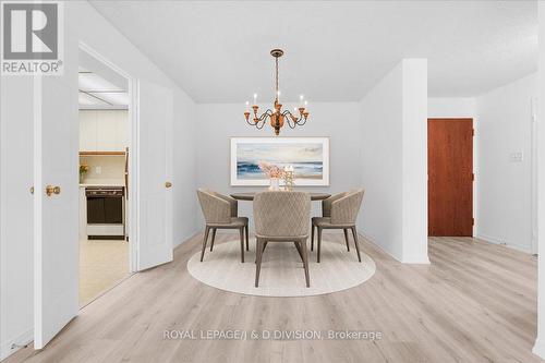 206 - 195 St Patrick Street, Toronto, ON - Indoor Photo Showing Dining Room