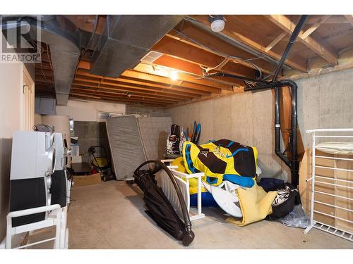 9611 Kilkenny Place, Fintry, BC - Indoor Photo Showing Basement