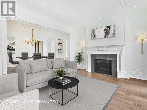 31 Russell Hill Road, Toronto, ON - Indoor Photo Showing Living Room With Fireplace