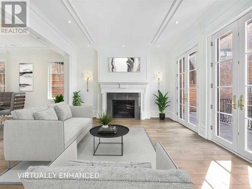 31 Russell Hill Road, Toronto, ON - Indoor Photo Showing Living Room With Fireplace