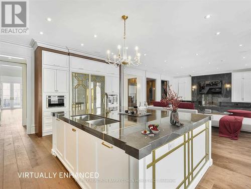 31 Russell Hill Road, Toronto, ON - Indoor Photo Showing Kitchen With Double Sink With Upgraded Kitchen