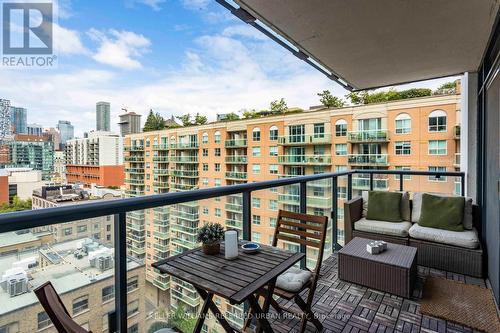 1612 - 400 Adelaide Street E, Toronto, ON - Outdoor With Balcony With Exterior