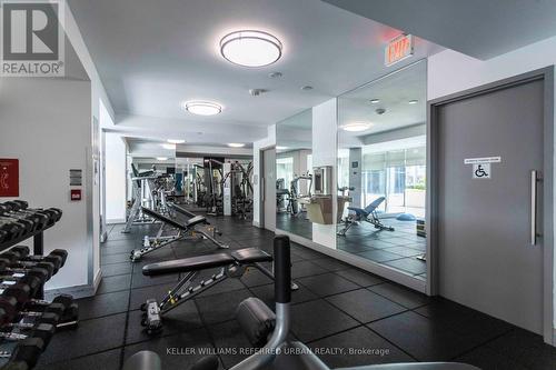 1612 - 400 Adelaide Street E, Toronto, ON - Indoor Photo Showing Gym Room