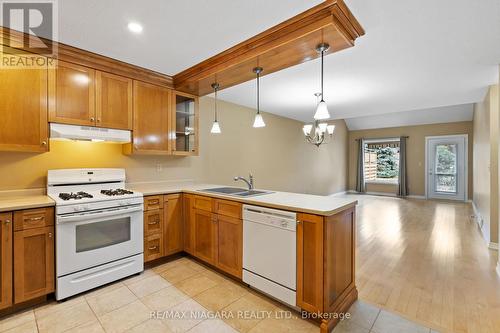 321 Elgin Street, Port Colborne, ON - Indoor Photo Showing Kitchen With Double Sink