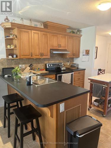 230 Walker Street, Southwest Middlesex (Glencoe), ON - Indoor Photo Showing Kitchen With Double Sink