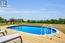 266 York Road, Haldimand, ON  - Outdoor With Above Ground Pool With Backyard 