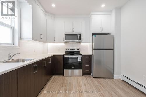 Unit #1 - 237 Church Street, St. Catharines, ON - Indoor Photo Showing Kitchen With Stainless Steel Kitchen With Upgraded Kitchen