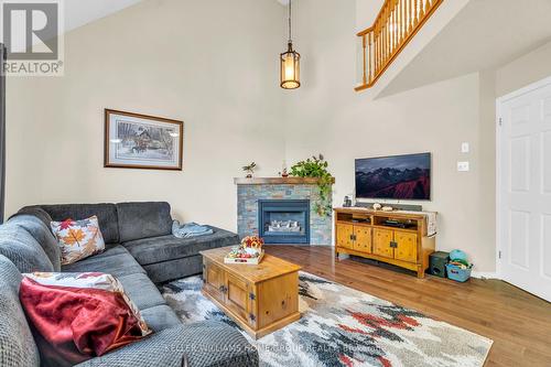 64 Gaw Crescent, Guelph, ON - Indoor Photo Showing Living Room With Fireplace