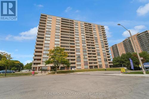 1602 - 40 Panorama Court, Toronto, ON - Outdoor With Balcony With Facade