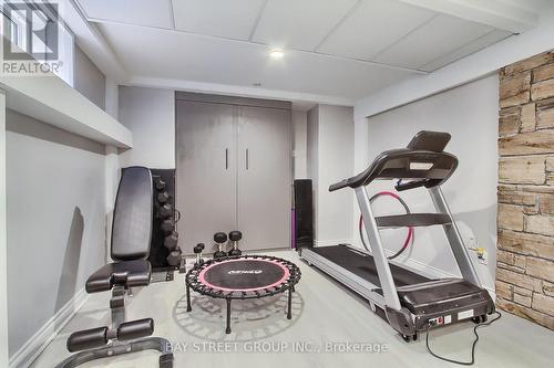 4149 Bridlepath Trail, Mississauga, ON - Indoor Photo Showing Gym Room