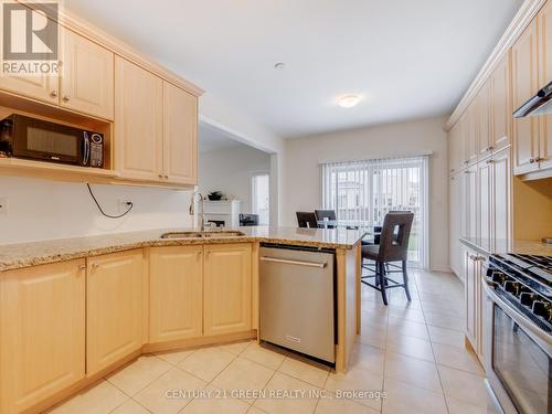 129 Mclaughlin Avenue, Milton, ON - Indoor Photo Showing Kitchen With Double Sink