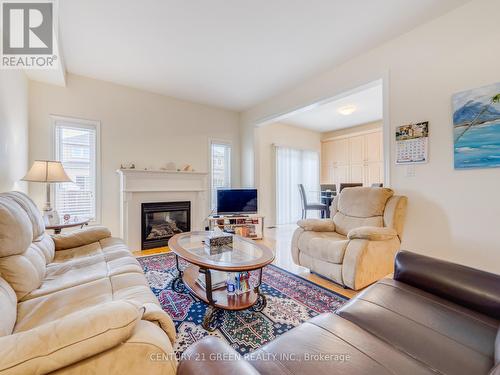 129 Mclaughlin Avenue, Milton, ON - Indoor Photo Showing Living Room With Fireplace