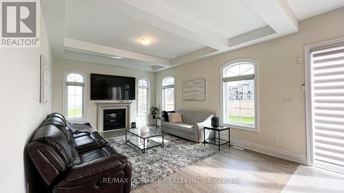 151 Ballantyne Boulevard, Vaughan, ON - Indoor Photo Showing Living Room With Fireplace