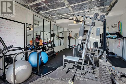 158 Hanmer Street E, Barrie, ON - Indoor Photo Showing Gym Room