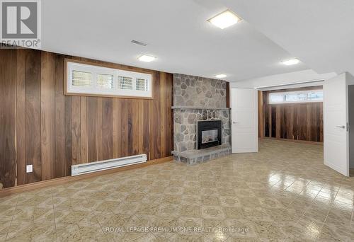 Bsmt - 49 Sylvadene Parkway, Vaughan, ON - Indoor With Fireplace