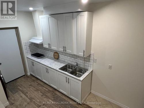 Bsmt - 11 Caria Court, Vaughan, ON - Indoor Photo Showing Kitchen With Double Sink