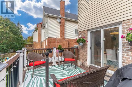 24 Habitant Crescent, Whitby, ON - Outdoor With Deck Patio Veranda With Exterior