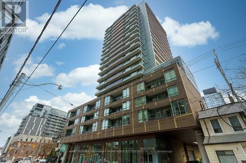 1014 - 120 Parliament Street, Toronto, ON - Outdoor With Balcony With Facade