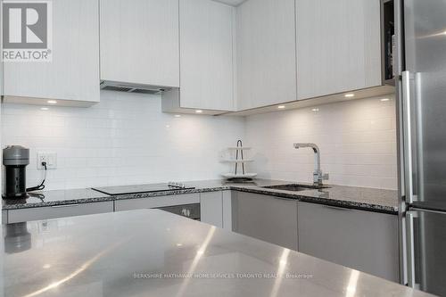 1014 - 120 Parliament Street, Toronto, ON - Indoor Photo Showing Kitchen With Stainless Steel Kitchen With Upgraded Kitchen