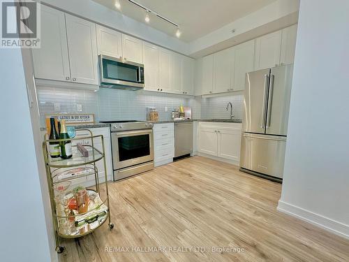 221 - 621 Sheppard Avenue E, Toronto, ON - Indoor Photo Showing Kitchen With Stainless Steel Kitchen With Upgraded Kitchen