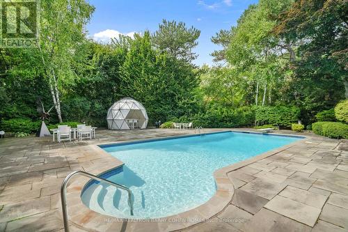 25 Misty Crescent, Toronto, ON - Outdoor With In Ground Pool With Backyard