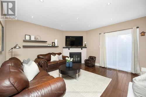 16 Blairville Road, Toronto, ON - Indoor Photo Showing Living Room With Fireplace