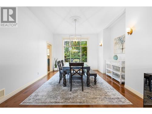 578 Arbor View Drive, Kelowna, BC - Indoor Photo Showing Dining Room