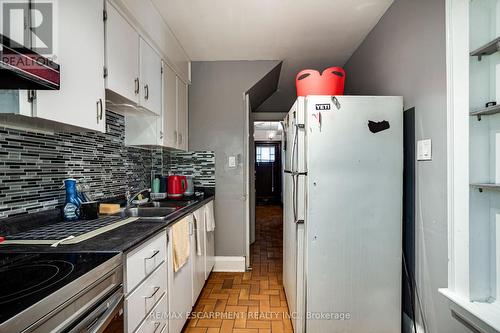 95 Rogers Road, Toronto, ON - Indoor Photo Showing Kitchen With Double Sink